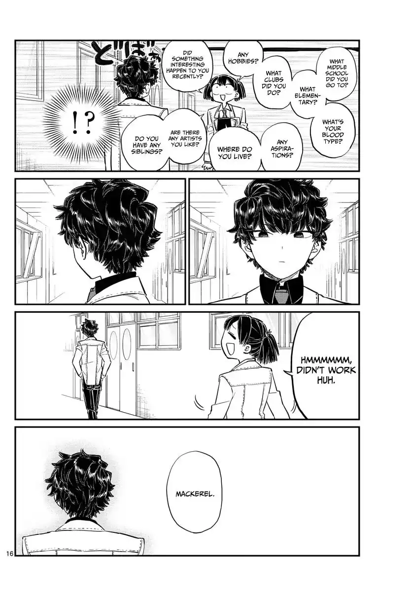 Komi-san wa Komyushou Desu Chapter 133 16